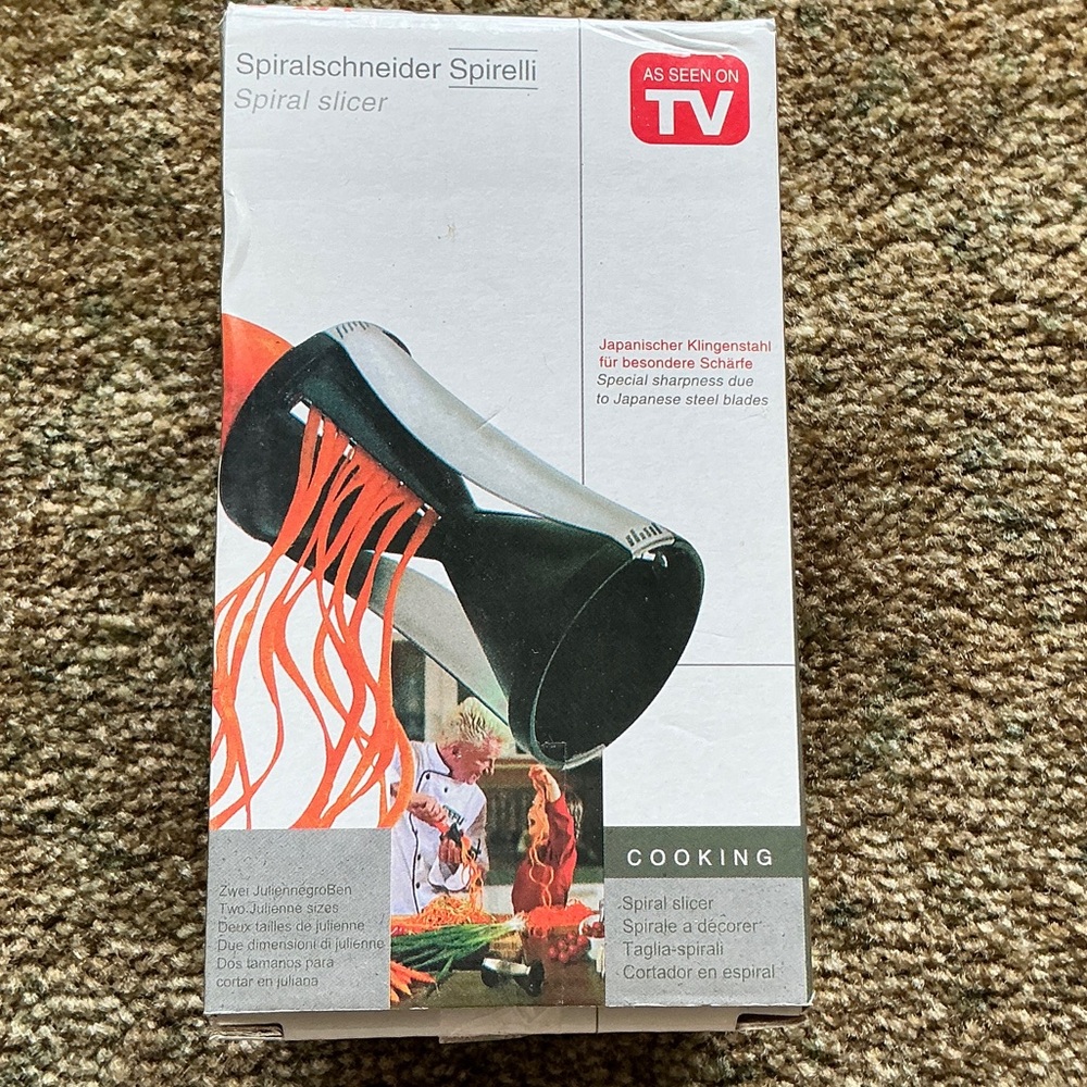 As Seen On TV Black Spiral Slicer
